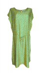 Suknelė moterims, ruda/balta, XL/XXXL