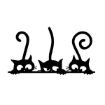 Pakabinama dekoracija Cat 33 cm