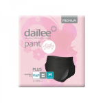Sauskelnės juodos Dailee Pant Lady Premium Black Plus M, 15 vnt.