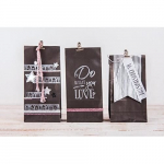 Plok&scaron;čio dugno popierinis mai&scaron;elis - RAYHER - 67276576 - 25 vnt. - Juoda spalva - Ultrastiprus