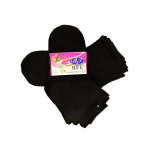 Kojinės moterims Bfl, juodos, 10 porų, 35/38