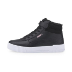 Laisvalaikio batai mergaitėms Puma Carina Mid FUR PS 30968401, juodi