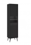 Vitrina Intermeble Barcelona 1D, juoda