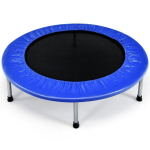 Costway 97 cm batutas mini sulankstomas batutas sulankstomas fitneso batutas mėlynas