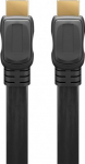 Hdmi 2.0 Kabel 4k@60hz Plok&scaron;čias Goobay 1m, Arc, Hdcp