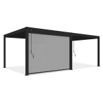 Roletas pavėsinėms Pergola ELEGANCE/DELUXE/FUSION 3.6 m, Anthracite (339.9 cm)