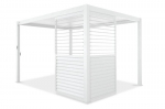 Reguliuojama žaliuzių panelė pavėsinei Pergola PREMIUM 3m, White (93 cm)