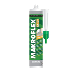 Sanitarinis hermetikas Makroflex AX104 300ml be skydo
