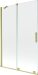 Vonios sienelė Mexen Velar II, Brushed gold, 120 x 150 cm