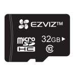 Ezviz 32GB UHS-I 10 klasės i&scaron;manioji microSD kortelė, tobulai tinkanti Full HD vaizdo įra&scaron;ams r90mbps/w20Mbps