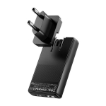Įkroviklis Essager 'Ultra Thin' juodas 65W (PD / QC3.0)