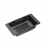 Juodos spalvos kriauklės krep&scaron;elis