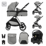 Universalus vežimėlis Lorelli Aspen 3in1, Grey