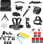 Set of 50 in 1 accessories for GoPro SJCAM sports cameras