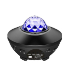 Žvaigždėto dangaus projektorius, Starlight projektorius, žvaigždžių projektorius miegamiesiems su Bluetooth muzikos garsiakalbiais, skirtas vaikų kambariams vakarėliams