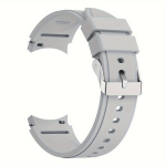 Silikoninis laikrodžio dirželis Samsung Galaxy Watch 4/5. variant-101666, &Scaron;viesiai pilka