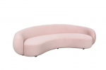 Sofa Nua trivietė, rožinė