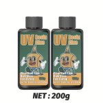 UV derva kri&scaron;tolo skaidrumo kietos rū&scaron;ies liejimo ir dengimo 100 g., 100 g