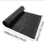 Piktžolių barjero danga sodui, 300 cm / 118,11 colio * 1000 cm / 393,7 colio