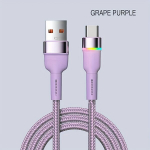 USB-C greito krovimo laidas iPhone 15, Violetinė