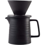 Keraminis V60 kavos virimo rinkinys,  Juoda