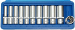 Condor ilgų 3/8" lizdų rinkinys 8-19 mm, 11 vnt.