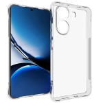 Sustiprintos apsaugos kieto silikono (TPU) dėklas - skaidrus (Poco X7 Pro 5G / Redmi Turbo 4 5G)