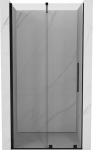 Stumdomos du&scaron;o durys Mexen Velar, Black, 120 cm