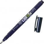 Marker su teptuku Fudenosuke juodas Tw 1 (6 vnt.)