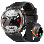 I&scaron;manusis laikrodis BLACKVIEW W50 Pro 1.45" 960mAh Smartwatch IP68 atsparumas vandeniui,100 sporto režimų - Juoda