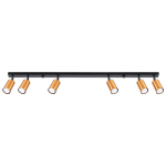 Plafonas WINX 6L juodas/varis