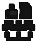 tekstiliniai kilimėliai: Citroen C4 Grand Spacetourer (2013-2021) 7 asmenys