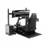 Žaidimų simuliatorių kilimėlis Next Level Racing XL Premium Floor Mat, juodas