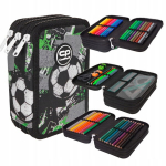 Mink&scaron;tas krep&scaron;ys su priedais, CoolPack, trijų skyrių, futbolo motyvas