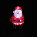 Vidaus &scaron;viesos dekoracija Kalėdų senelis, auk&scaron;tis 17 cm
