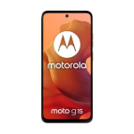 Telefonas Motorola Moto G15 4G 8 GB/256 GB Oranžinė (Saulėlydžio oranžinė) Dviguba SIM