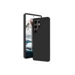 Evelatus Samsung Galaxy S25 Ultra Premium Magnetinis Mink&scaron;tas Jutiklinis Silikoninis Dėklas Juodas