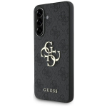 Guess 4G klasikinis dėklas Samsung Galaxy A36, juodas