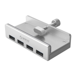 Orico Mh4pu: 4x Usb-a 3.0 hub su spaustuku, aliuminio, 5gbps
