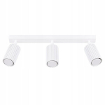 Sollux Lighting lubinis &scaron;viestuvas Karbon 3L, baltas