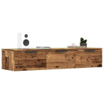 Sieninė spinta old wood 102x30x20 cm inžinierinė mediena