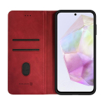 Evelatus Samsung Galaxy A35, Evelatus Samsung  Galaxy A35 Book Case Folio Red