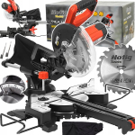 Pjovimo staklės Notig Tools TU2000A, 210 mm, 2000 W, LED ap&scaron;vietimas