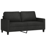 Dvivietė sofa，Poilsio sofa, juodos spalvos, 140cm, audinys CFE68354