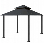 Pavėsinė Fluxar home TN-1084, 334x334cm, pilka