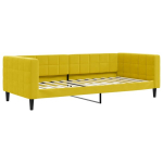 sofa，Poilsio sofa, geltonos spalvos, 90x200cm, aksomas CFE60988