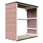 LP Smartside malkinė su dažų rinkiniu 1,14m&sup2; - 75 x 153 x H159 cm - M980-1 - Redwood Red