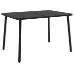 Sodo stalas，Lauko stalas, antracito spalvos, 110x80x71cm, plienas CFE264614