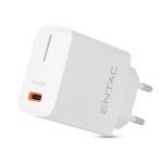 Entac greitas įkroviklis USB-C 20W baltas