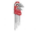 L tipo Torx raktų komplektas Yato YT-0511, 9 vnt.